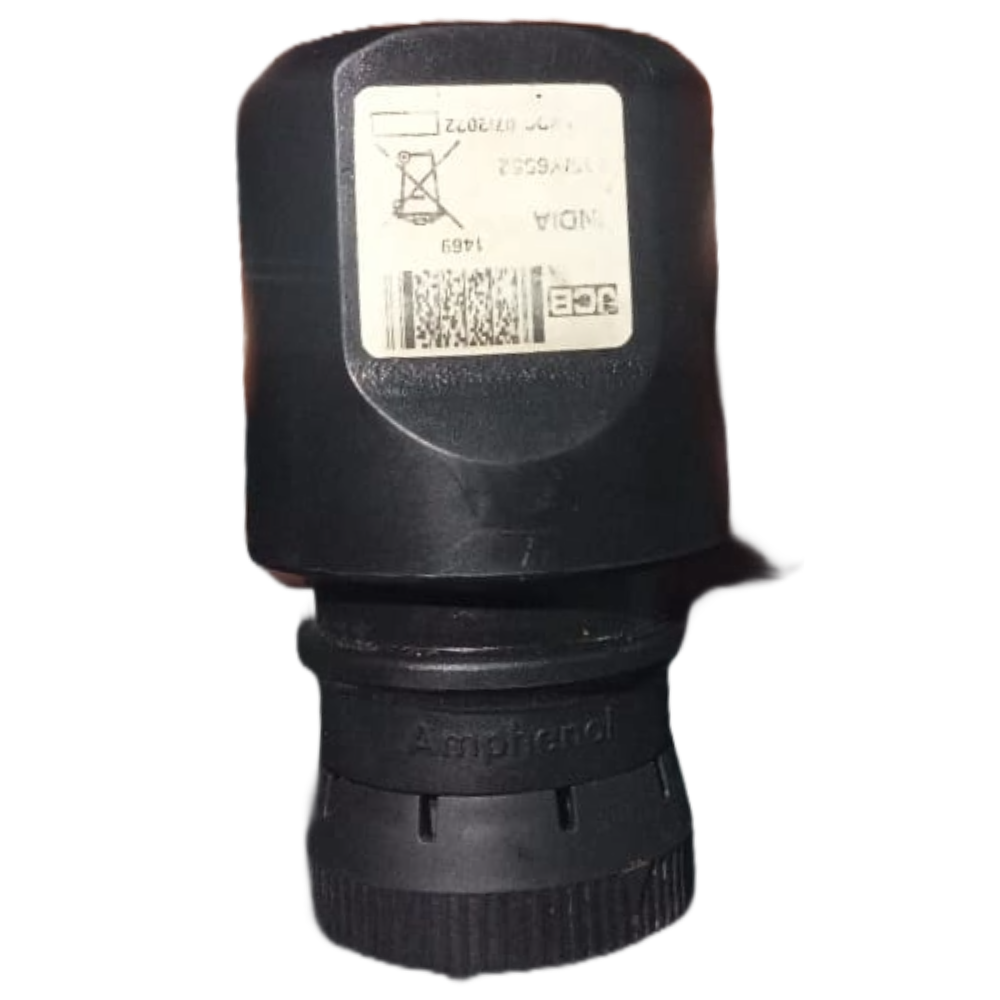 JCB 335/Y6552 Bluetooth Dongle – Back view with label and housing details.